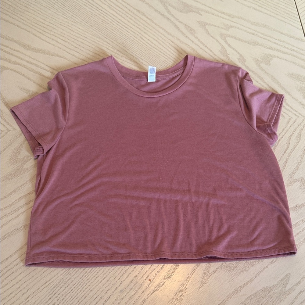 Bella Canvas Mauve Crop Top 💜✝️
